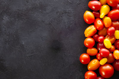 High angle view of tomatoes