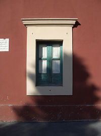 Closed window