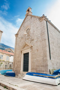 Boats on the street at dubrovnik west pier