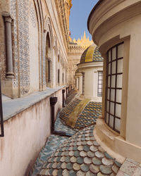 Exterior of historic building