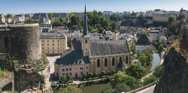 Notre-dame cathedral in luxembourg city