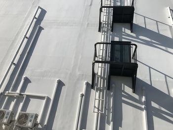 Low angle view of buildings against sky