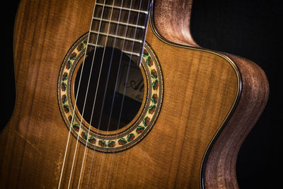Close-up of guitar