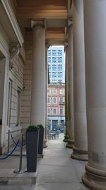 Corridor of building