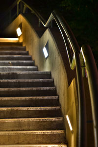 Low angle view of staircase