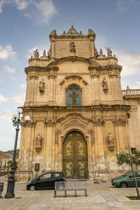 Beautiful baroque church in scicli