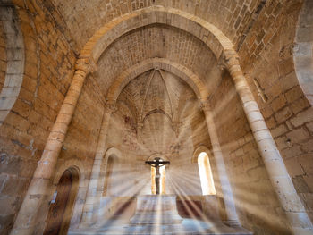 Interior of old cathedral