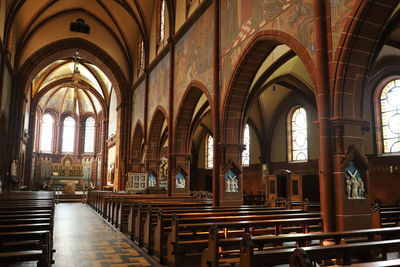 Interior of cathedral