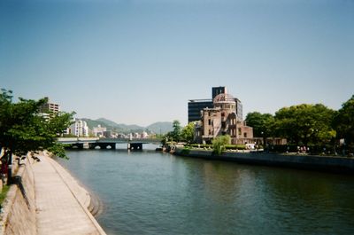 View of city at waterfront