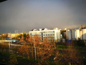 Cityscape against sky