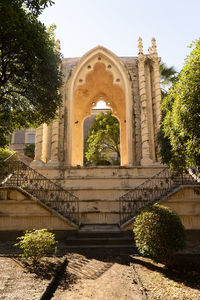 View of historic building against sky