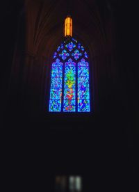 Interior of church