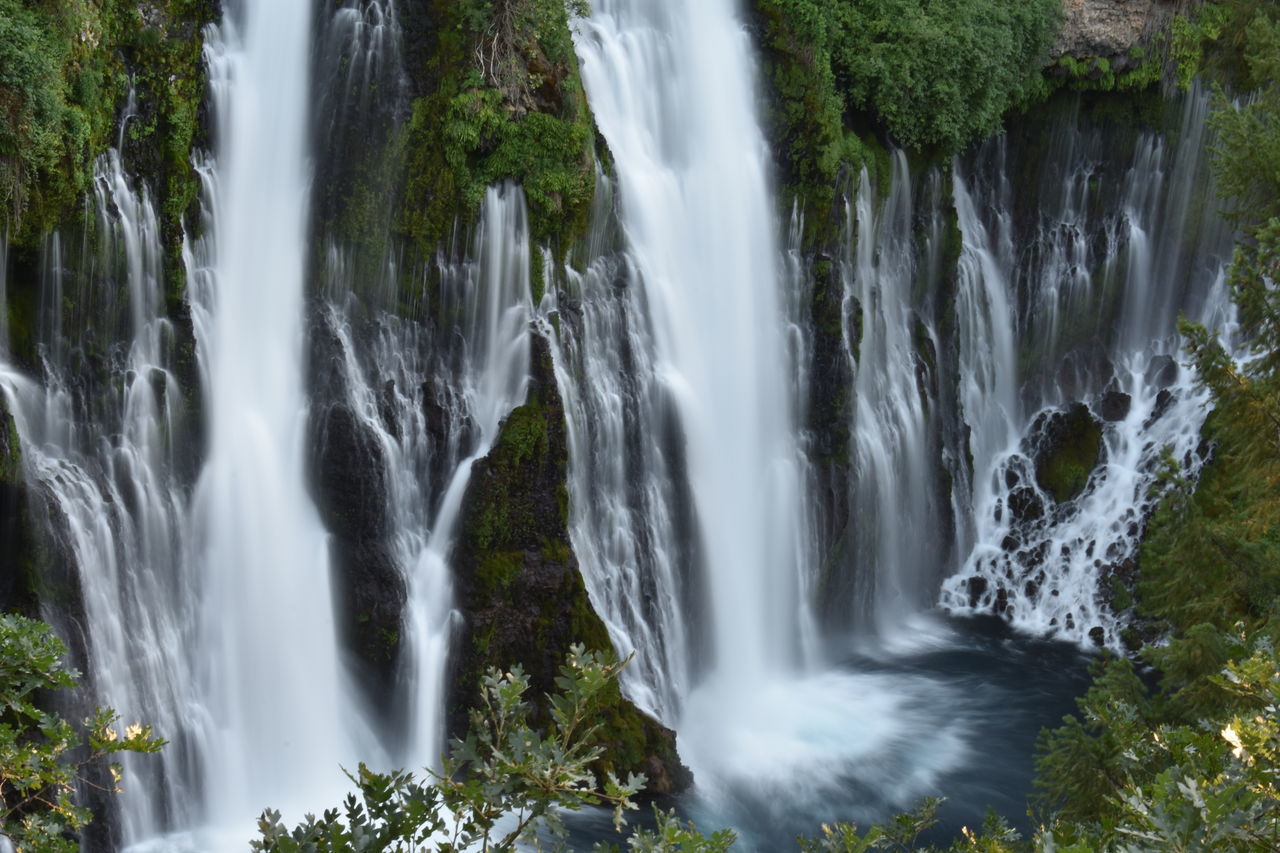 waterfall, beauty in nature, scenics - nature, water, plant, nature, motion, body of water, environment, tree, forest, long exposure, land, watercourse, rock, travel destinations, no people, outdoors, flowing water, blurred motion, tourism, non-urban scene, travel, water feature, landscape, water resources, idyllic, holiday, rainforest, flowing, freshness, power in nature, trip, tropical climate, vacation