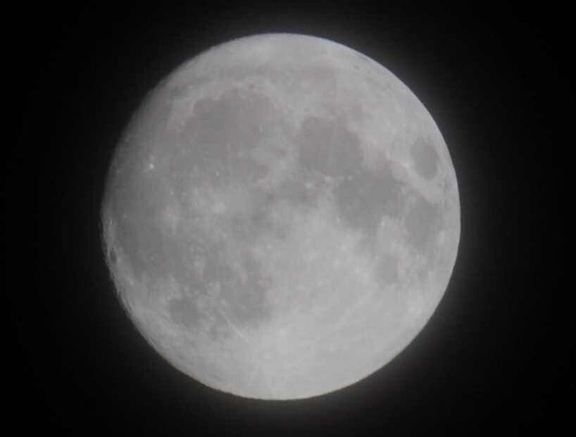 VIEW OF MOON IN SKY