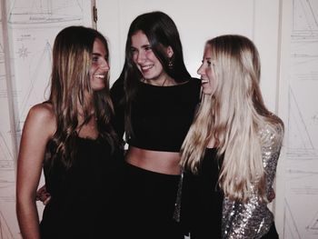 Portrait of young woman