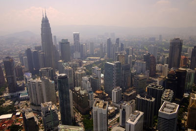 Aerial view of a city