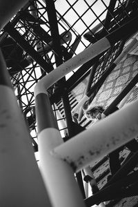 Low angle view of ceiling at construction site