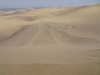 Scenic view of desert