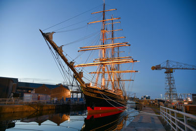 Den helder, the netherlands. the boats and warehouses of the shipyard willemsoord in den helder.