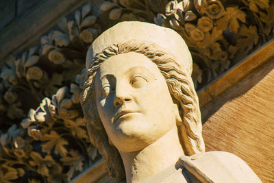 Close-up of statue