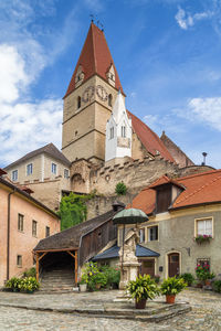 Parish church of weissenkirchen in der wachau, austria