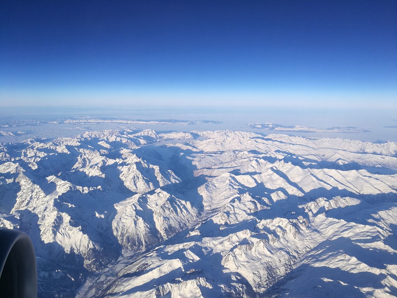 beauty in nature, nature, scenics, winter, aerial view, cold temperature, snow, day, airplane, landscape, sky, tranquil scene, no people, tranquility, outdoors, airplane wing