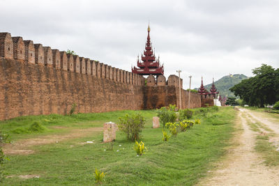 View of historical building against sky