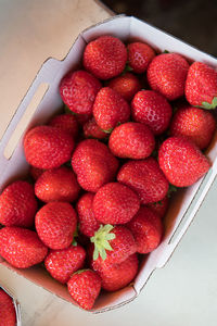 Close-up of strawberries