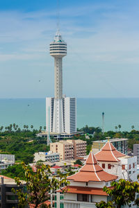 View of cityscape against sky