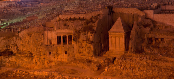 Old ruins of building