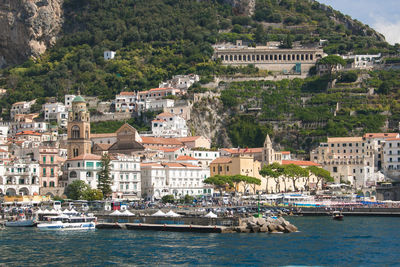 Buildings at waterfront