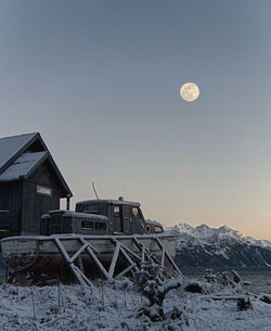 Alaskan winter landscape 