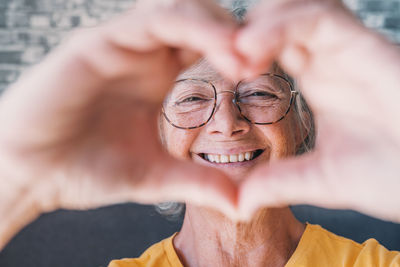 Portrait of young woman