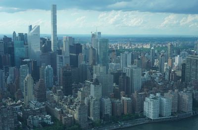 Aerial view of a city