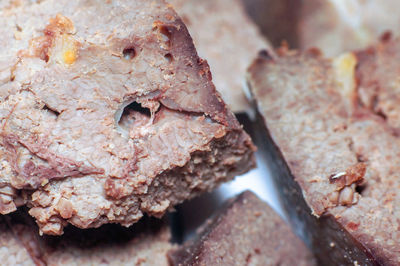 Close-up of chocolate cake