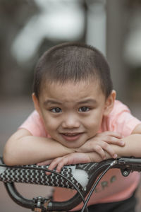 Portrait of cute boy