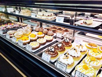 High angle view of food for sale at store