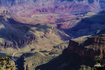 Aerial view of mountains