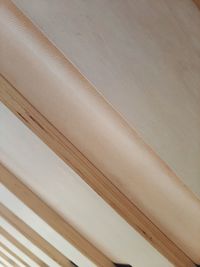 Detail shot of wooden ceiling