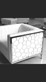 High angle view of table at home