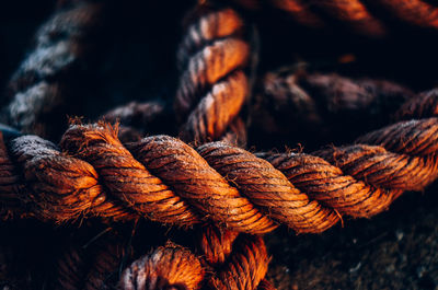 Close up of rope