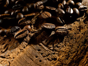 Full frame shot of coffee beans