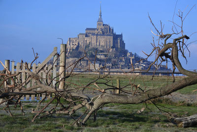 Mont saint michel normandy view