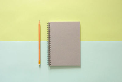 Directly above shot of books against white background