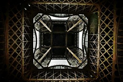 Low angle view of ceiling