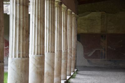 Corridor of colonnade