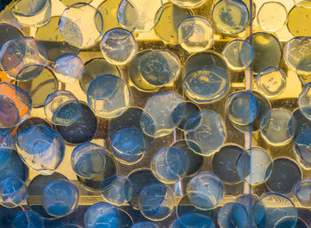 Full frame shot of patterned glass