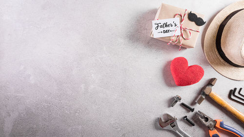 High angle view of text on paper