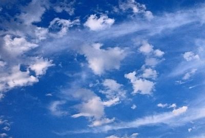 Close-up of blue sky