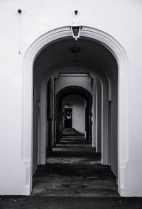 Corridor of building